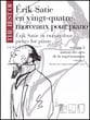 The Best of Erik Satie in Twenty-Four Pieces for Piano piano sheet music cover